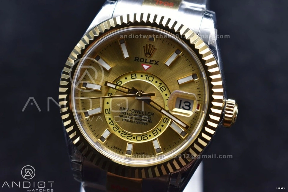 YG Best YG YG Noob A23J Skydweller Edition SS Bracelet Dial SS on 0114